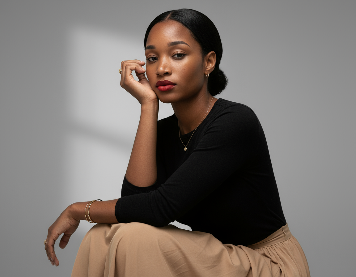 AI portrait prompt template